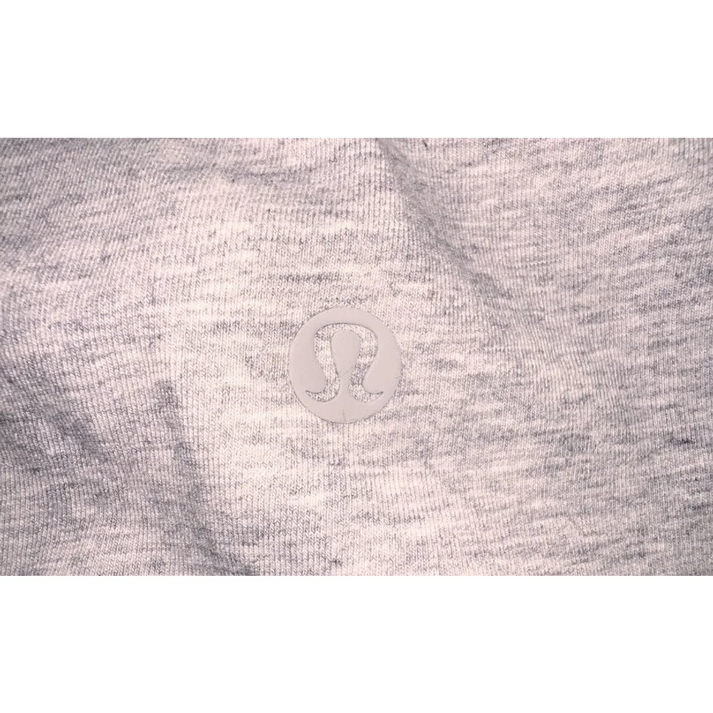 LULULEMON RUSHED DRESS HEATHERED CORE LIGHT GREY COLOR SIZE 6 PTP 15.5” - Picture 6 of 9